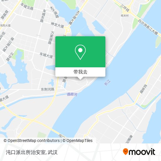 沌口派出所治安室地图