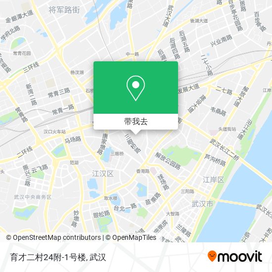 育才二村24附-1号楼地图