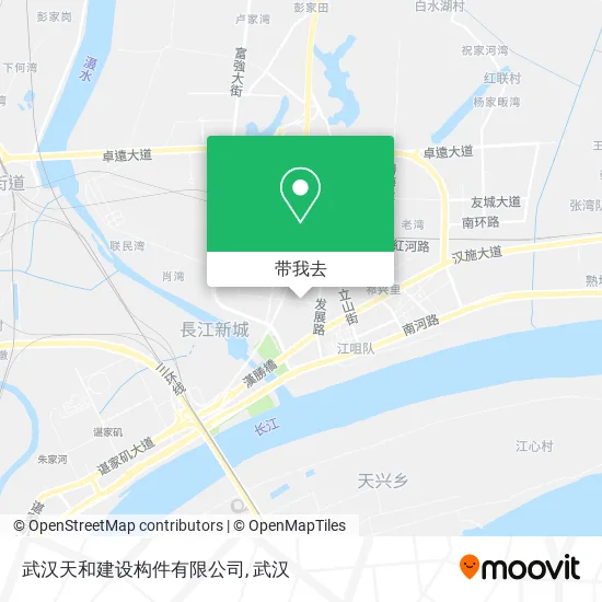 武汉天和建设构件有限公司地图