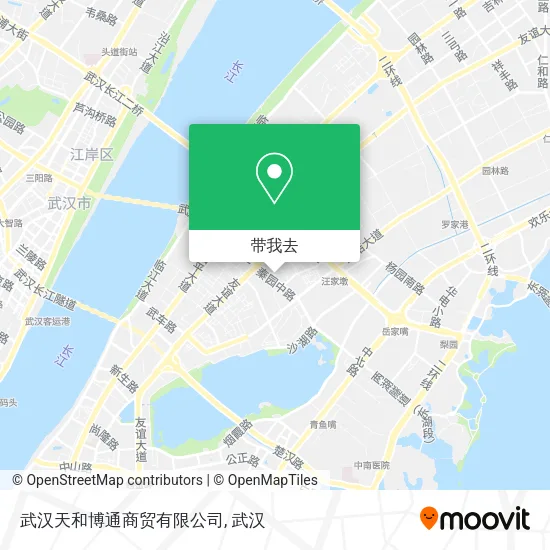 武汉天和博通商贸有限公司地图