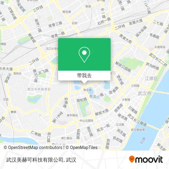 武汉美赫可科技有限公司地图