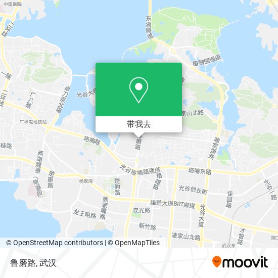 鲁磨路地图