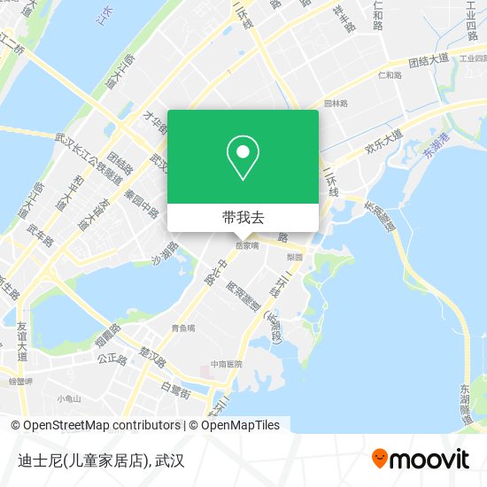 迪士尼(儿童家居店)地图