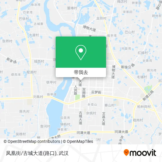凤凰街/古城大道(路口)地图
