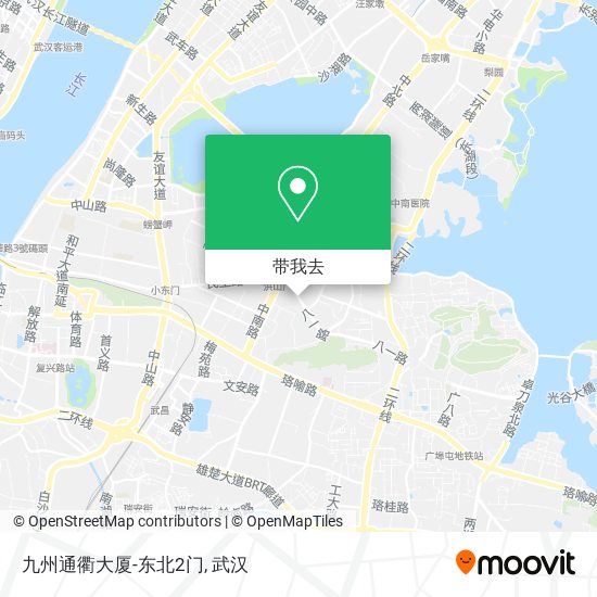 九州通衢大厦-东北2门地图
