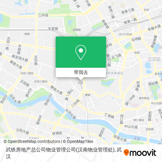 武铁房地产总公司物业管理公司(汉南物业管理处)地图