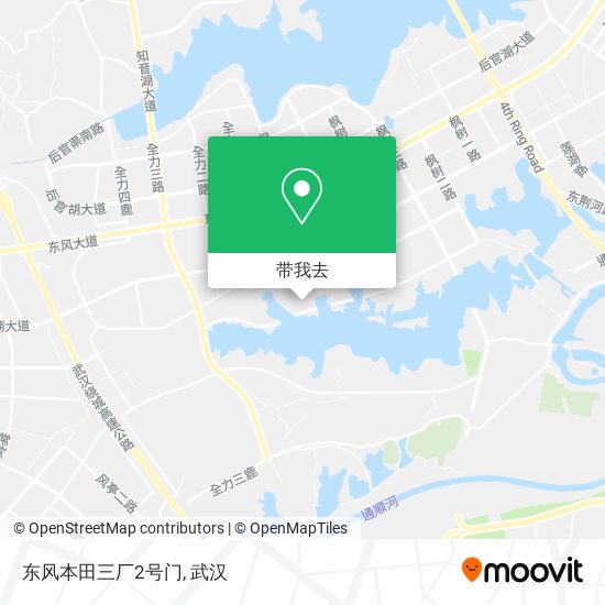 东风本田三厂2号门地图