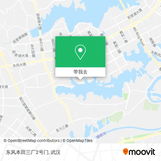 东风本田三厂2号门地图