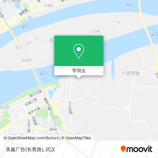 美鑫广告(长青路)地图