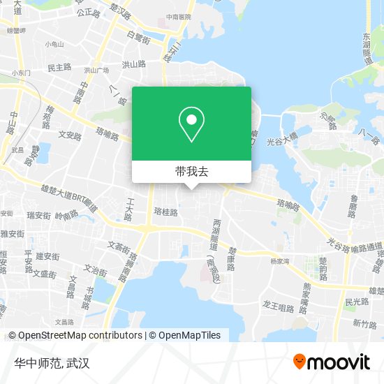 华中师范地图