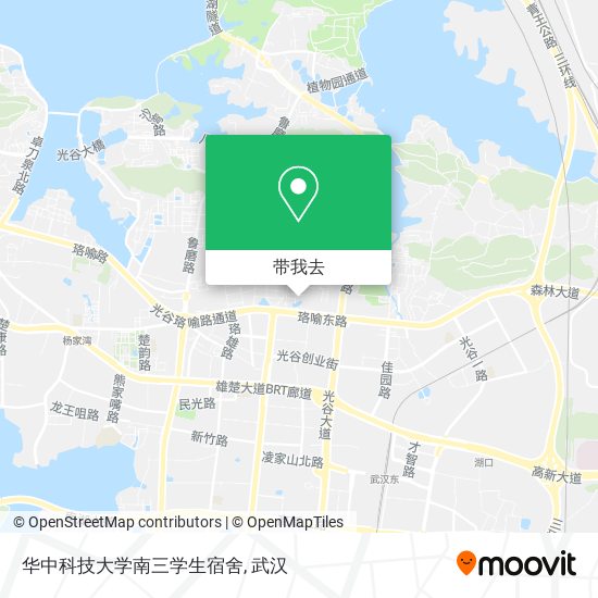 华中科技大学南三学生宿舍地图