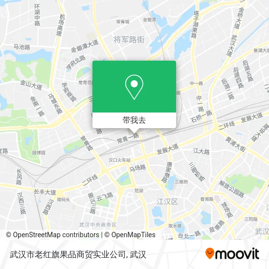 武汉市老红旗果品商贸实业公司地图