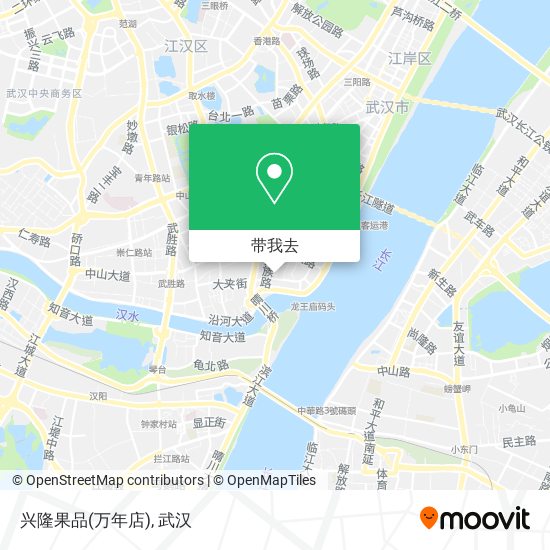 兴隆果品(万年店)地图