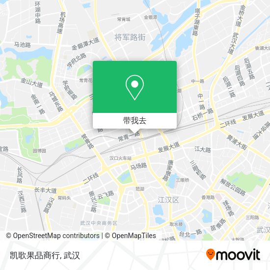 凯歌果品商行地图