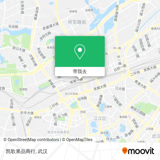 凯歌果品商行地图