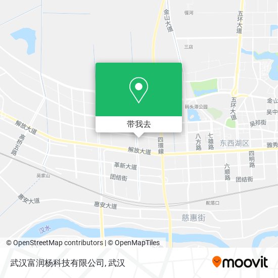 武汉富润杨科技有限公司地图