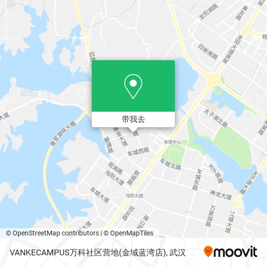 VANKECAMPUS万科社区营地(金域蓝湾店)地图