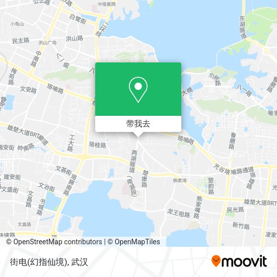街电(幻指仙境)地图