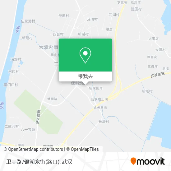 卫寺路/银湖东街(路口)地图
