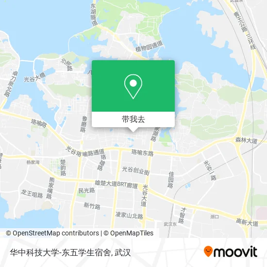 华中科技大学-东五学生宿舍地图