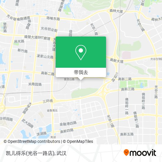 凯儿得乐(光谷一路店)地图