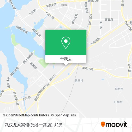 武汉龙凤宾馆(光谷一路店)地图