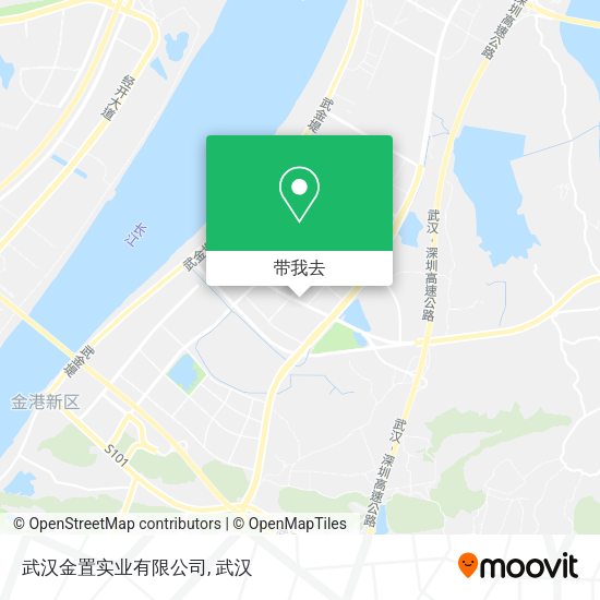 武汉金置实业有限公司地图