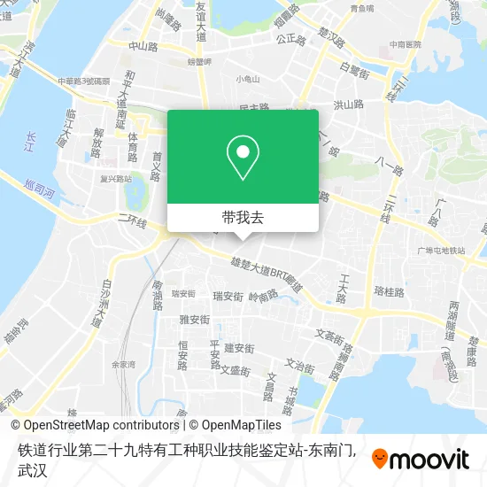 铁道行业第二十九特有工种职业技能鉴定站-东南门地图