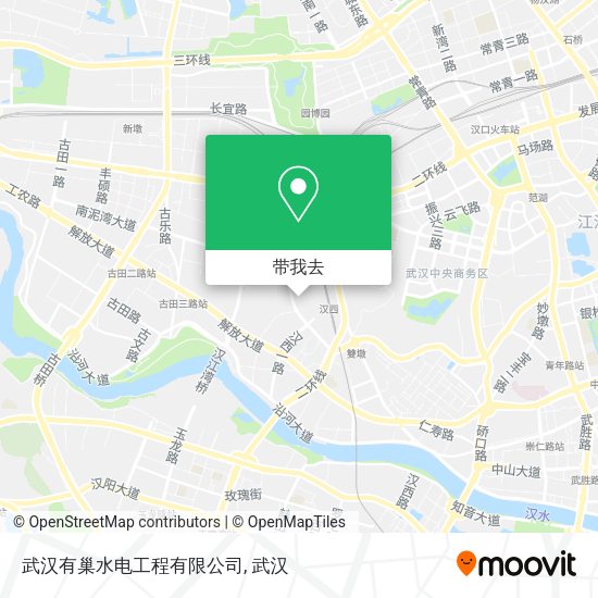 武汉有巢水电工程有限公司地图