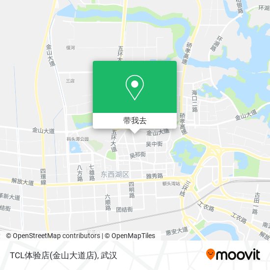 TCL体验店(金山大道店)地图