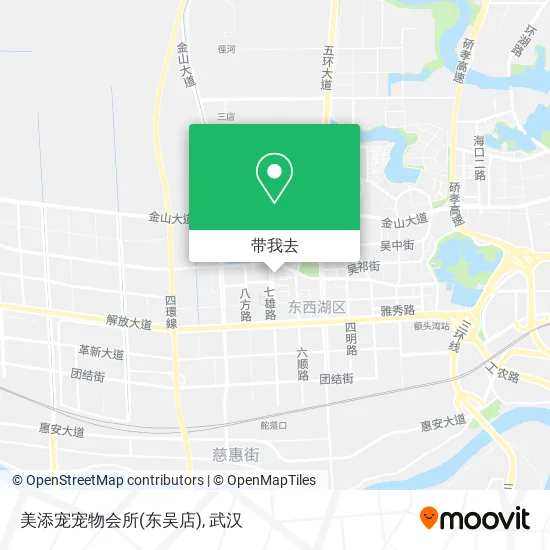 美添宠宠物会所(东吴店)地图