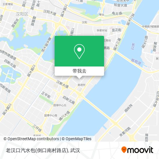 老汉口汽水包(倒口南村路店)地图