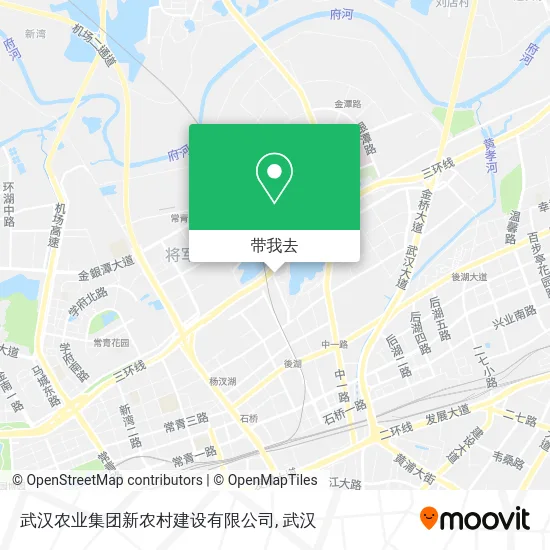 武汉农业集团新农村建设有限公司地图