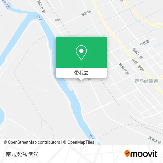 南九支沟地图