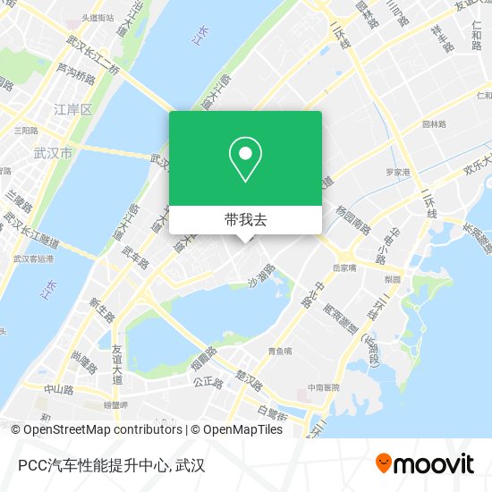 PCC汽车性能提升中心地图