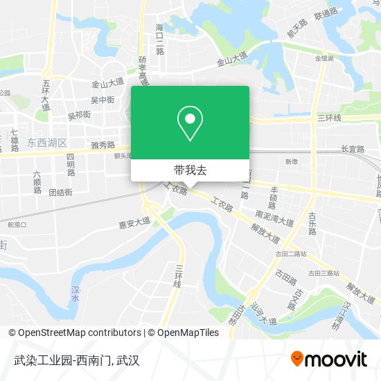 武染工业园-西南门地图