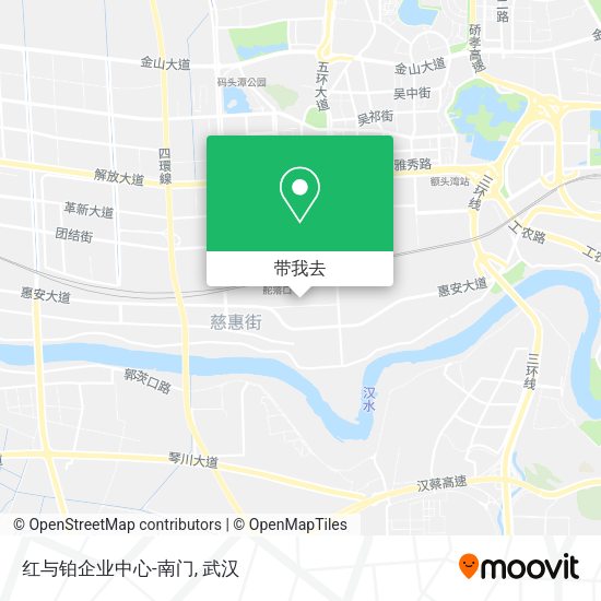 红与铂企业中心-南门地图