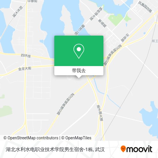 湖北水利水电职业技术学院男生宿舍-1栋地图