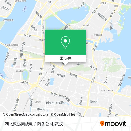 湖北致远康成电子商务公司地图