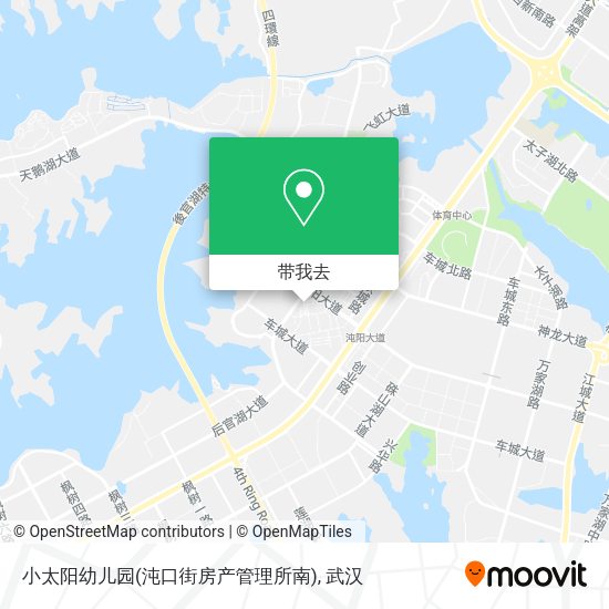 小太阳幼儿园(沌口街房产管理所南)地图