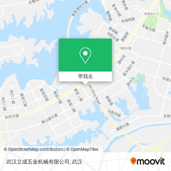 武汉立成五金机械有限公司地图