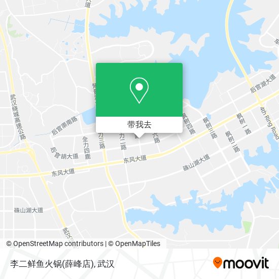 李二鲜鱼火锅(薛峰店)地图