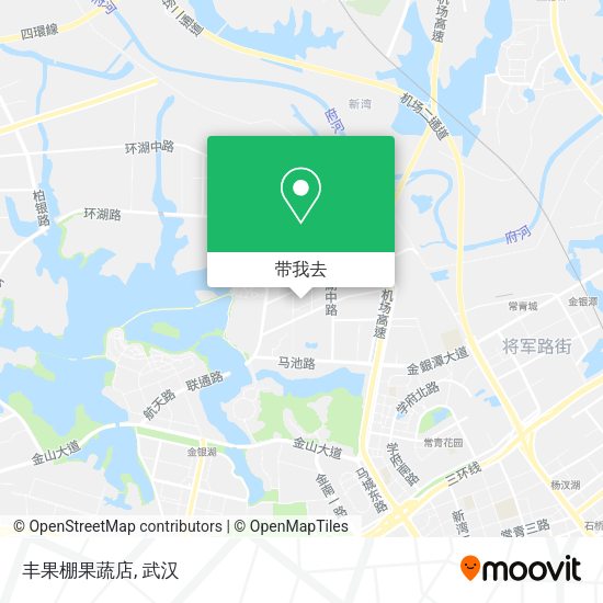 丰果棚果蔬店地图