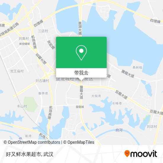 好又鲜水果超市地图