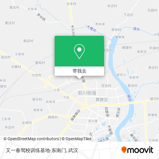 又一春驾校训练基地-东南门地图