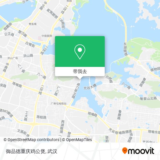 御品德重庆鸡公煲地图