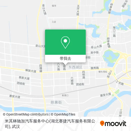 米其林驰加汽车服务中心(湖北赛捷汽车服务有限公司)地图