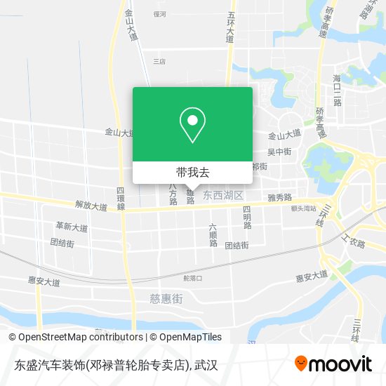 东盛汽车装饰(邓禄普轮胎专卖店)地图