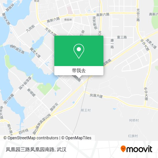 凤凰园三路凤凰园南路地图