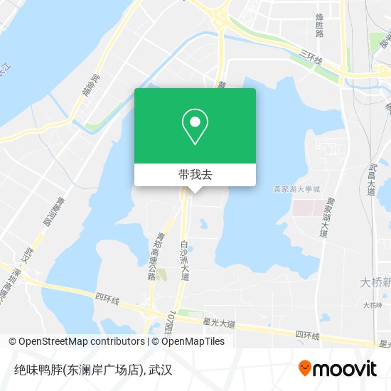 绝味鸭脖(东澜岸广场店)地图